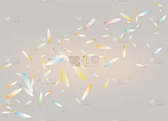 粒子,式样,停车楼,背景,白色,黄色,热,红色,萤火虫,飞