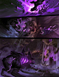 Daughter of the Void comic, Elena Bespalova : A comic i did for new LOL Void champion, Kai'sa!
Read it here:
 
https://na.leagueoflegends.com/en/featured/kaisa-comic

Layouts - Dan Norton
Story - Phillip Vargas
Creative direction - Matt Costa