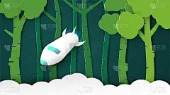 矢量插图与启动概念剪纸，工艺和折纸风格。火箭飞行。模板设计的网站横幅，海报，封面，广告。这是孩子们的