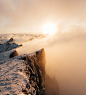 winter in august : A series about our hike up to Piz Fess in Switzerland during August. We started this hike through fog and rain. The top of Piz Fess was covered in thick clouds when the temperatures went down to -2 and the rain became small snowflakes, 