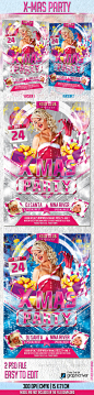 X-Mas Party Flyer Template - GraphicRiver Item for Sale