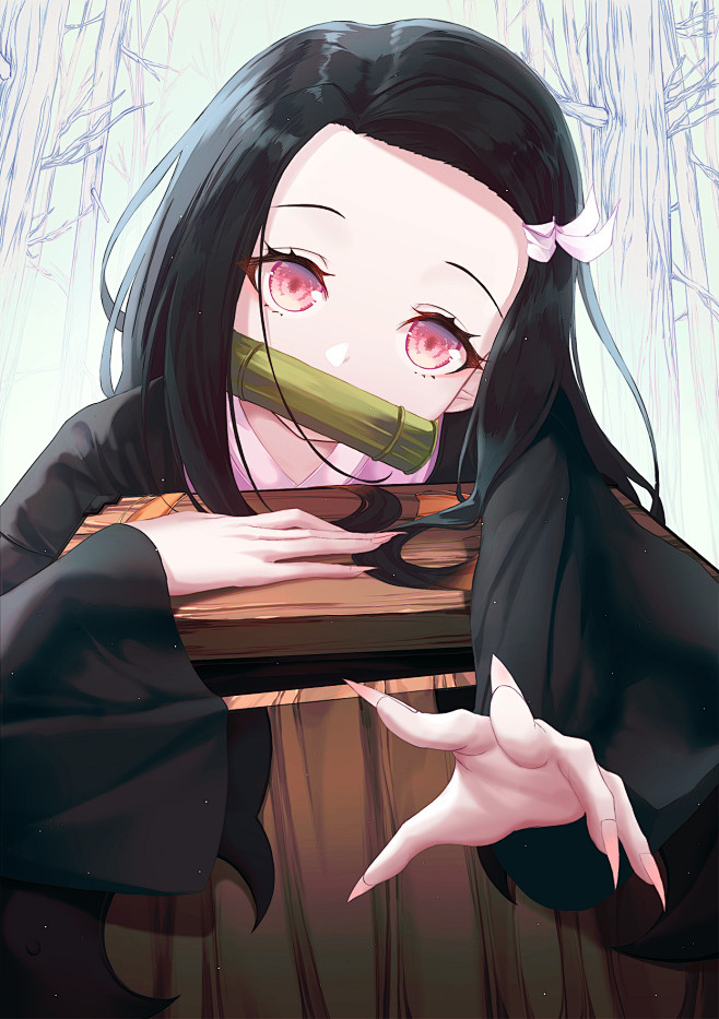 鬼灭之刃  灶门祢豆子  P站:Worl...