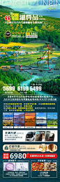 【佳图网】 海报 旅游 新疆 伊犁 喀纳斯 禾木 行程 特色 景点 美食 长图
