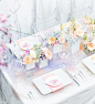 ideas for a watercolor wedding