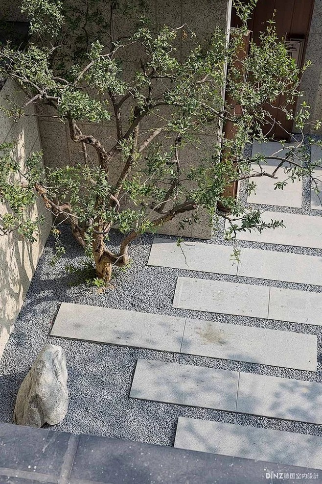 砾石汀步 (4)-花瓣网