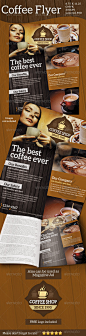 Coffee Flyers / Print ad - Restaurant Flyers