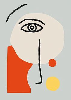 Matisse脸部艺术印花Henri M...