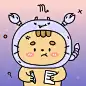 十二星座插画微信头像天蝎座