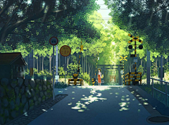 二宫津采集到场景作画参考