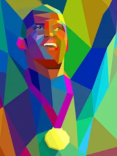 2012年伦敦奥运会主题插画欣赏--Charis Tsevis 的作品