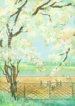 那个夏天_carrrrrie加里__插画师作品_涂鸦王国gracg.com