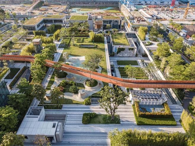 留仙洞：深圳万科云设计公社A4+B2地块设计 - hhlloo : 项目位于深圳南山区大沙河创新带，科技园北区，是留仙洞总部基地九街坊规划中的 ...