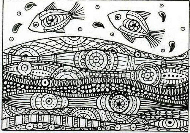 Leaping fish