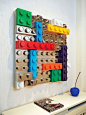 Lego as art | Pieza de puzzle en forma de cuadro