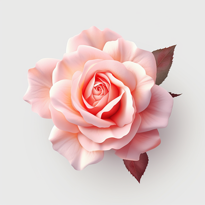 floral Pink rose flo...