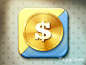 iOS icon货币图标 - 图翼网(TUYIYI.COM) - 优秀APP设计师联盟