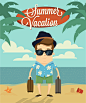 Character design. Summer holidays : Character design. Summer holidays
