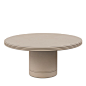 Scala Ivory Round Dining Table  - Giobagnara