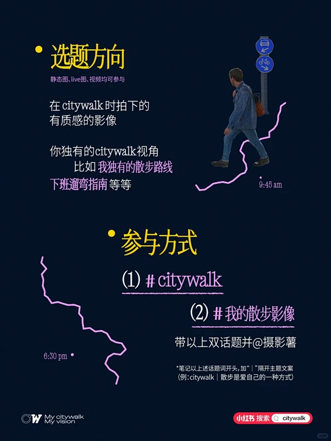 citywalk ｜在散步时分我们留影 - 小红书-花瓣网