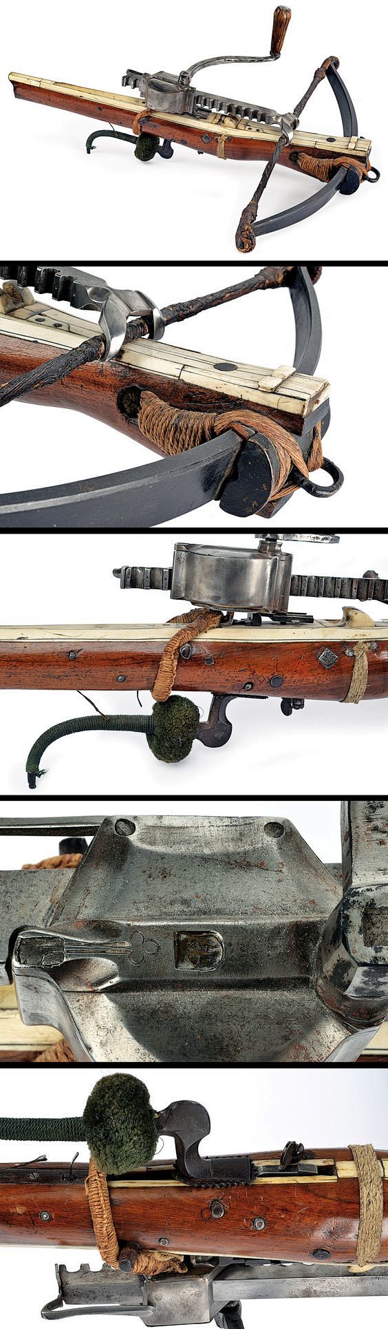 A crossbow with its ...