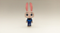 Zootopia _Paper toy : I like zootopia.For fun.