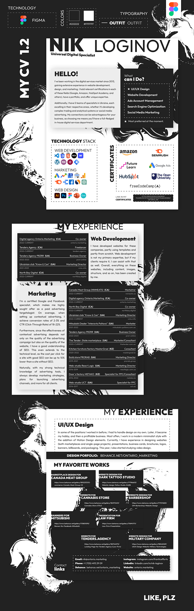 cv design Resume CV ...