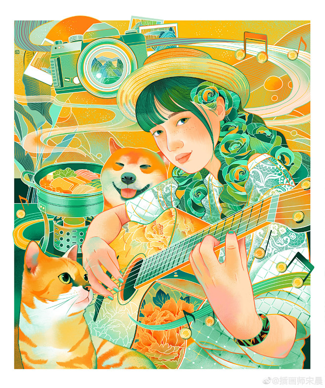 来自《中国日报》国际版插画师图片-Wheaty