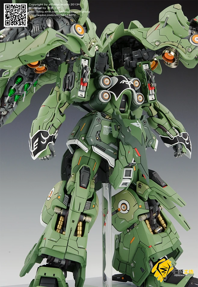灵匠工坊 NZ-666 Kshatriya 刹帝利 山林工业ver 修改版 涂装完成品 - GK手办模型 - 小T-花瓣网