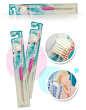 韩国进口 莎卡denti 女性牙刷 孕妇牙刷 细软毛 正品 新品-tmall.com天猫
