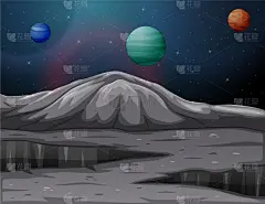 地形,山,计划书,火星,平视角,壁纸,天王星,行星,沙漠,剪影