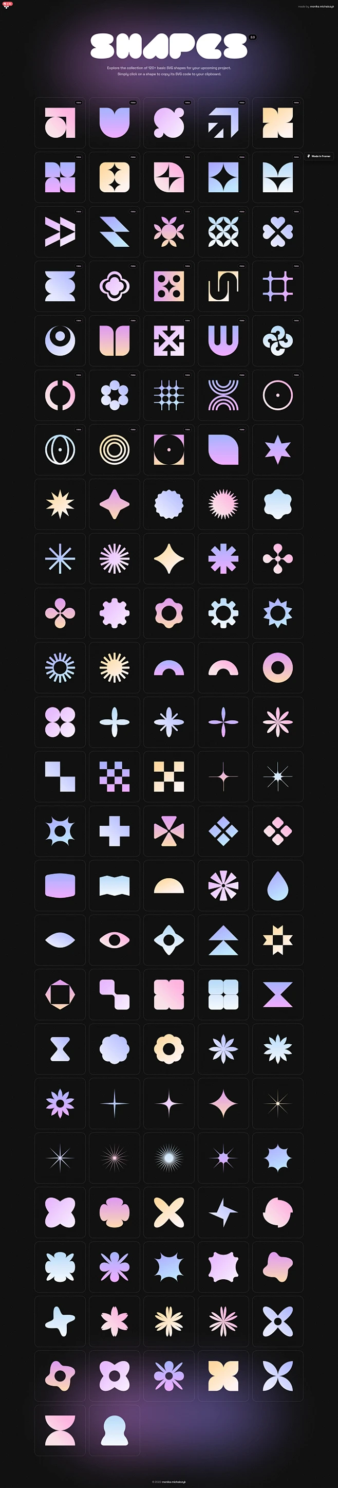 Copy-Paste SVG Shapes-花瓣网