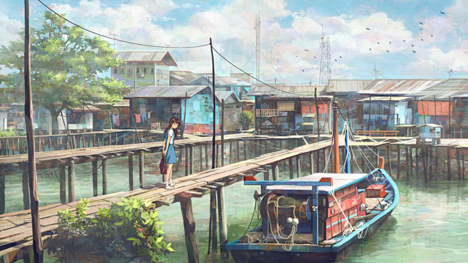 Fishing Village Scho...