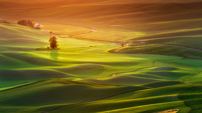 明媚晨曦唯美桌面壁纸1920x1080