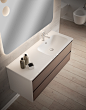 Arca Mobili Proxima bath room collection : Bathroom interior rendering