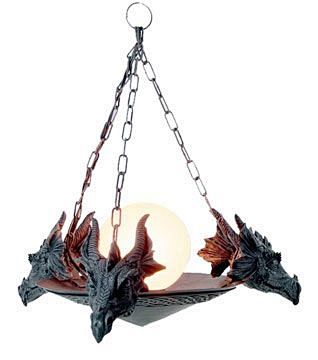 Gothic Lamp Dragon |...