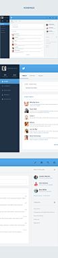 Twitter - Redesign of UI details : It's a side project I made for training and practice. No other objective. I’ve designed something clean and simple with a full screen layout. I know it probably has some aberrations and we can discuss for hoursabout the 