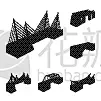 建筑业,标志,侧面视角,分离着色,金属,砖,图像,海洋,收集,装裱