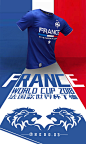 2018俄罗斯世界杯t恤 法国家款球迷纪念运动足球服球衣纯棉短袖男-淘宝网