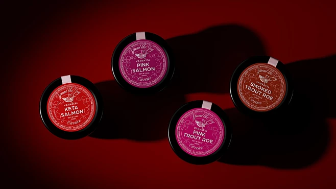 Varvatsi Caviar Caviar Packaging Branding Logo Design Label Design Pa 4 