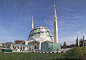 马尔马拉大学神学院清真寺，土耳其 / Hassa Architecture Engineering Co. : 抽象且风格化的、全新的清真寺建筑类型