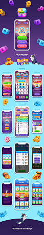 andorid app GUI ios multiplayer game UI/UX user interface ux Wordgame words