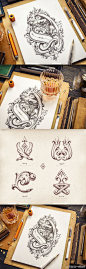 【设计欣赏】捷克设计大神Mike手绘作品，icon上面见素描功底，长图，请大家欣赏