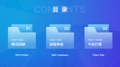 界白采集到PPT-目录
