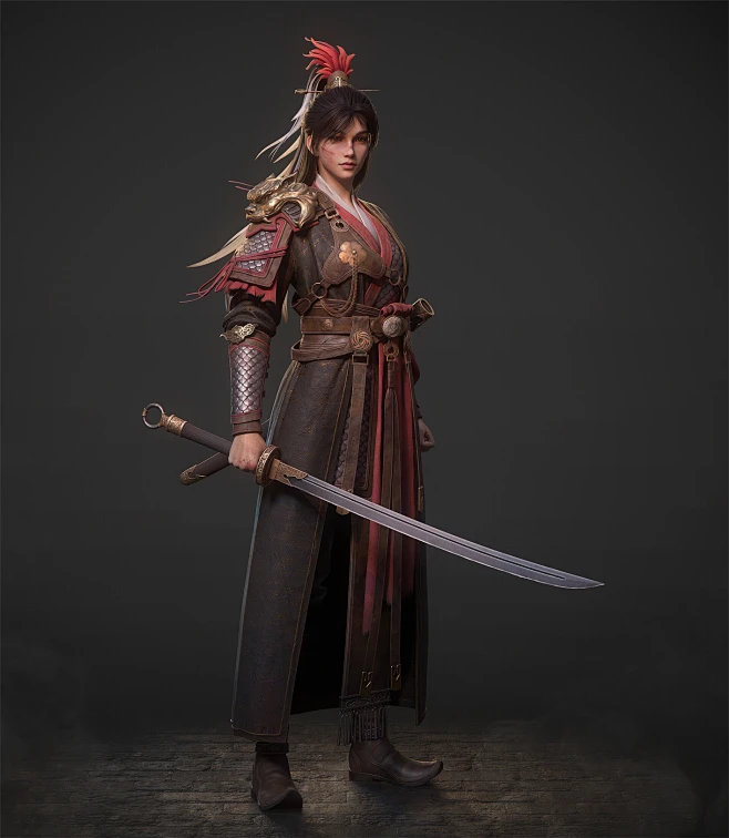 女将军 General-花瓣网