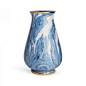 AERIN, Marbleized Tapered Vase - LuxDeco.com