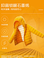 【抑菌】高梵童装2021新款石墨烯儿童羽绒服短款轻薄男童正品女童