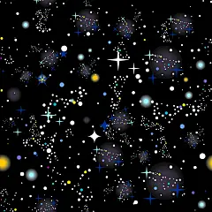 矢量图 ai 满身图案 星空 女装 艺术效果 星星 生活元素 日常元素 太空元素 星型