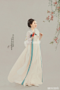 王朝修图培训的数码后期作品《桃之夭夭》
