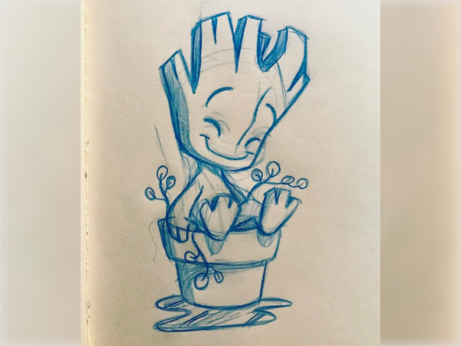 Groot Sketch