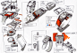 工业设计 手绘参考 （意匠君私人微信  yijiangid）